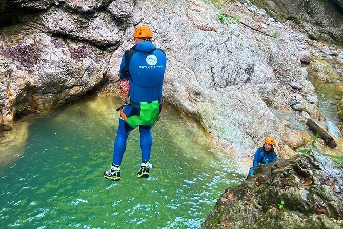 Beginner Canyoning Tour in the Sušec Canyon - Bovec Slovenia - The canyon route: slides, jumps, short swims, and real safety choices