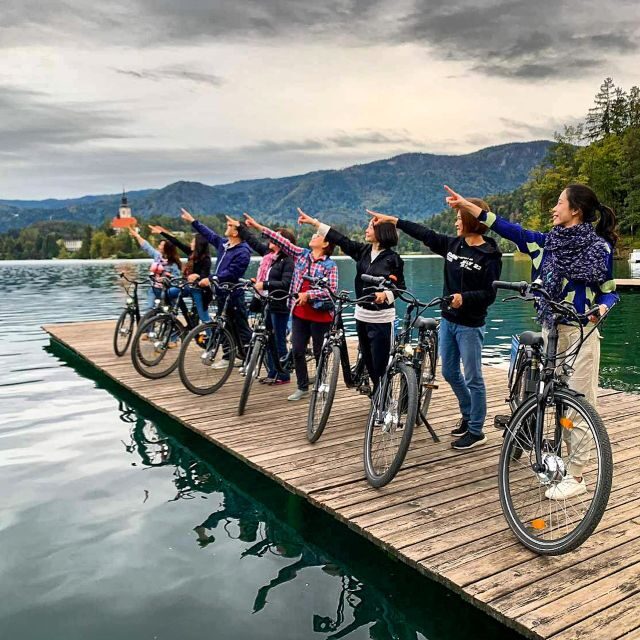 Bled: e-Bike Rental - Riding Lake Bled and the nearby villages: your “small but mighty” loop