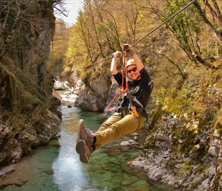 Bovec: Canyon Učja — The Longest Zipline Park in Europe - First Stop: Soča Rafting Outdoor Center in Bovec