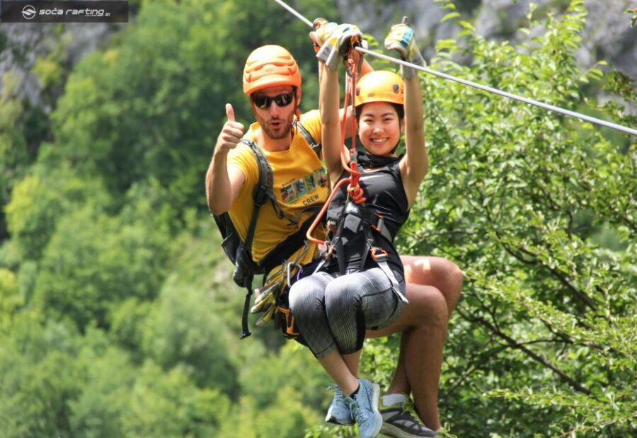 Bovec: Canyon Učja — The Longest Zipline Park in Europe - The Short Coach Ride to Canyon Učja