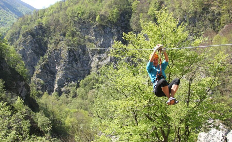 Bovec: Canyon Učja — The Longest Zipline Park in Europe - 100 Minutes on 10 Ziplines: The Real Adrenaline Window