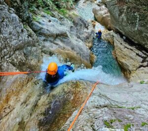 Bovec: Canyoning for Beginners Experience - The 20-minute hike to the top: where you get your first wow shot
