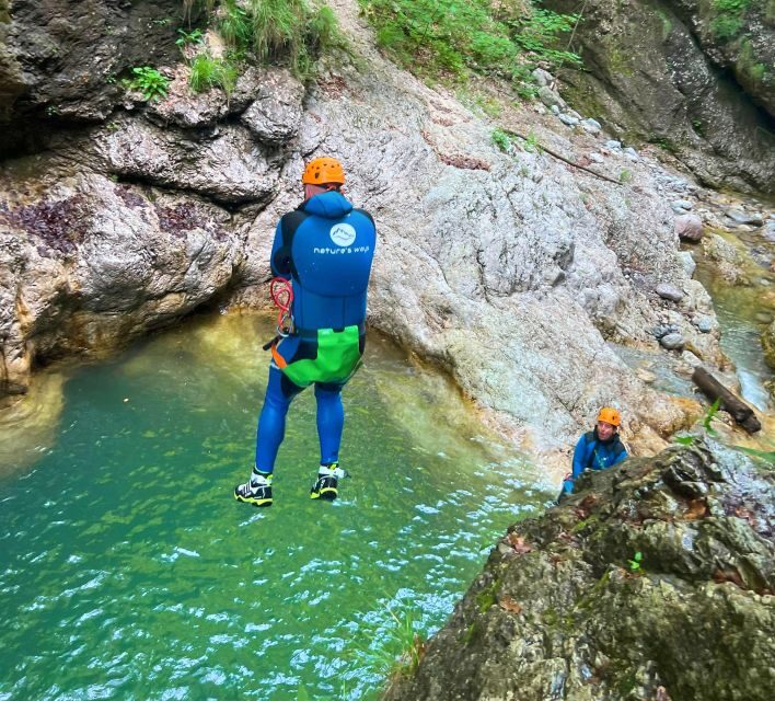 Bovec: Canyoning for Beginners Experience - Getting kitted out: sanitized wetsuit, helmet mount, and the gear you actually need