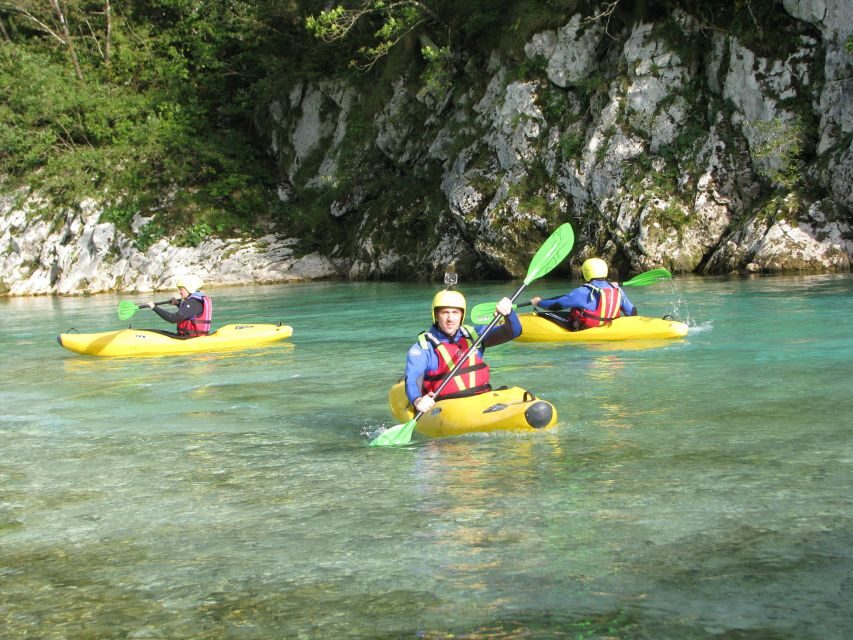 Bovec: Soča River 1-Day Beginners Kayak Course - Included value: instructor time, insurance, and photos