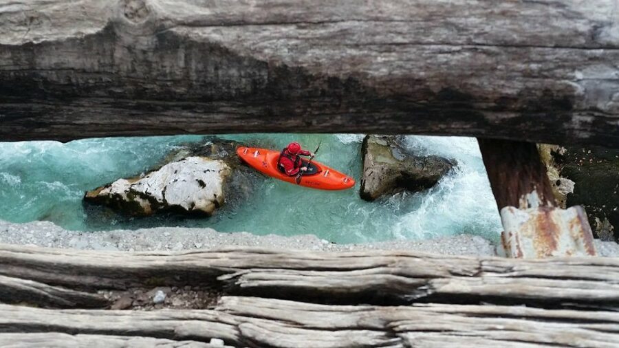 Bovec: Soča River 1-Day Beginners Kayak Course - The 10-minute drive to the Soča launch point