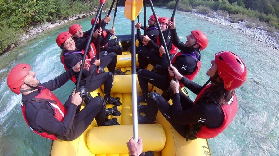 Bovec: Soca River Adventure Rafting With Photos Included - Getting to the river: a short van ride that keeps momentum
