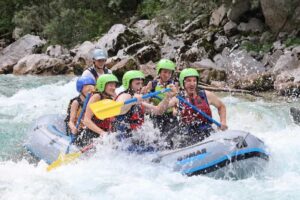 Bovec: Soča River Rafting Adventure with Photos and Drink - Froccs Rafting Club base: showers, lockers, and sanity