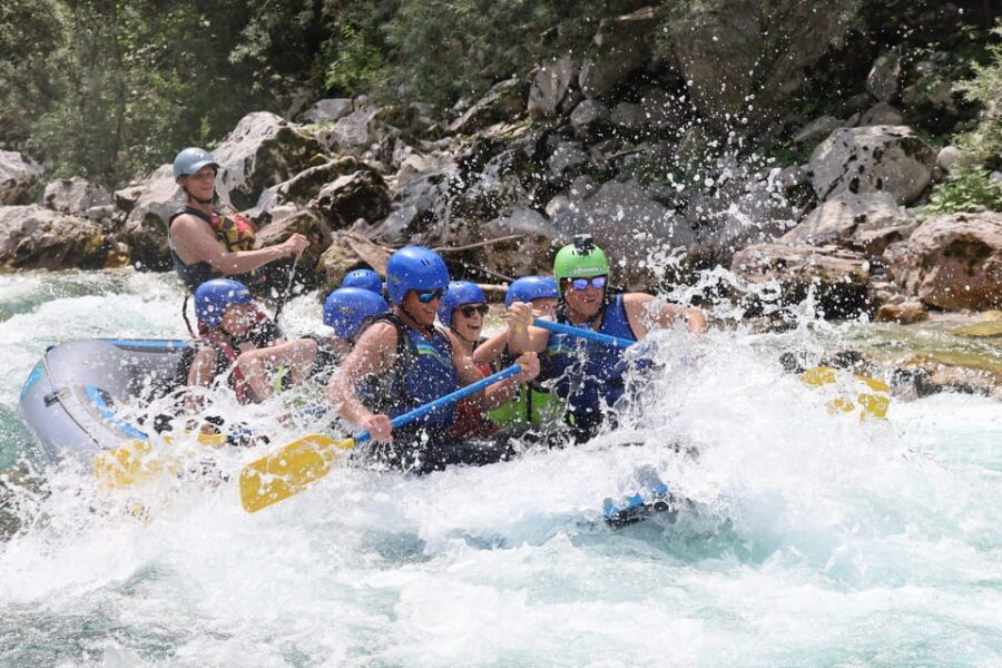Bovec: Soča River Rafting Adventure with Photos and Drink - How the day runs: from check-in to Boka Waterfall