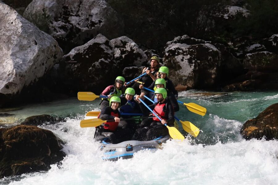 Bovec: Soča River Rafting Adventure with Photos and Drink - The rapids: about 1.5 hours of action, not just floating