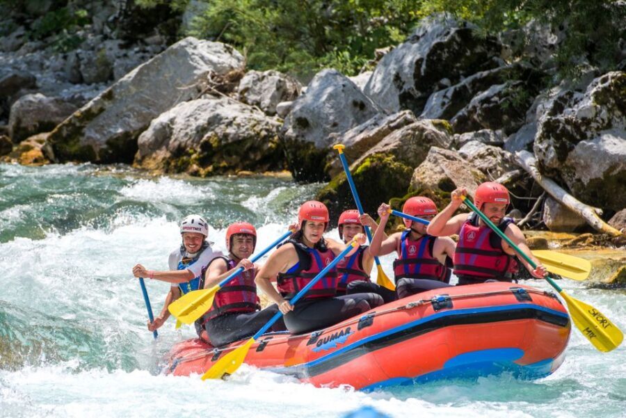 Bovec: Soča River Whitewater Rafting - Gear-up moment: wetsuits, boots, and the safety briefing that actually matters