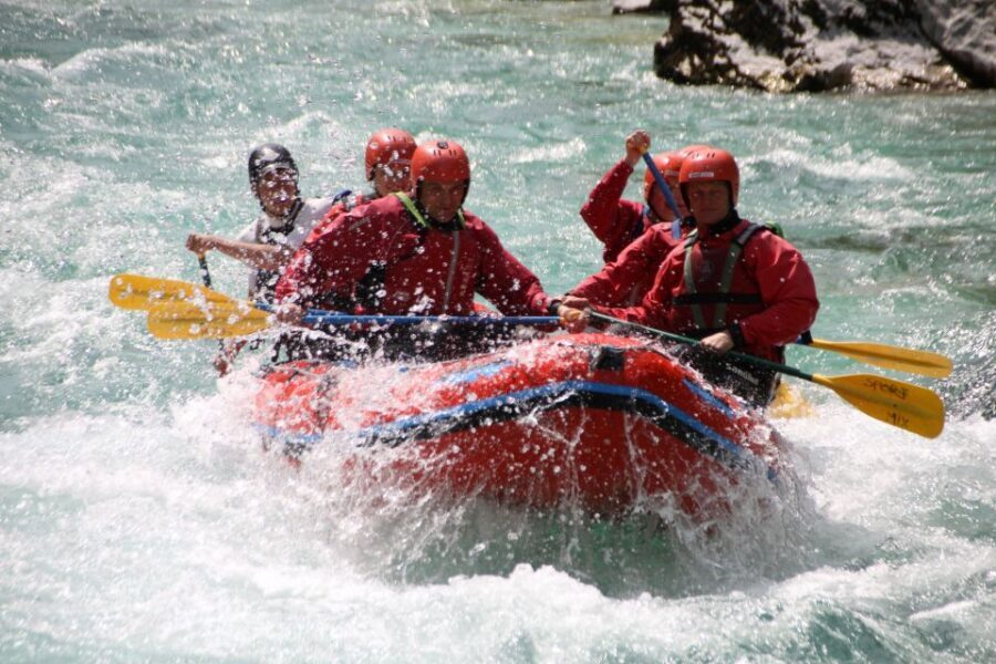Bovec: Soča River Whitewater Rafting - The emerald pools and the dip stop you’ll remember