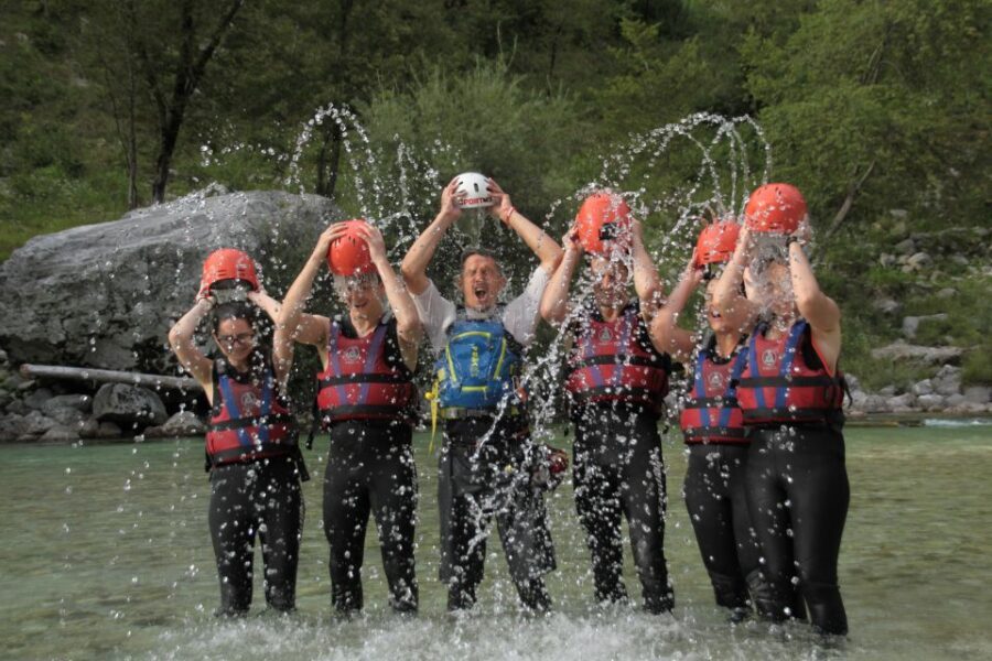 Bovec: Soča River Whitewater Rafting - Mountain views: highest peaks in the Soča Valley and big boulders up close