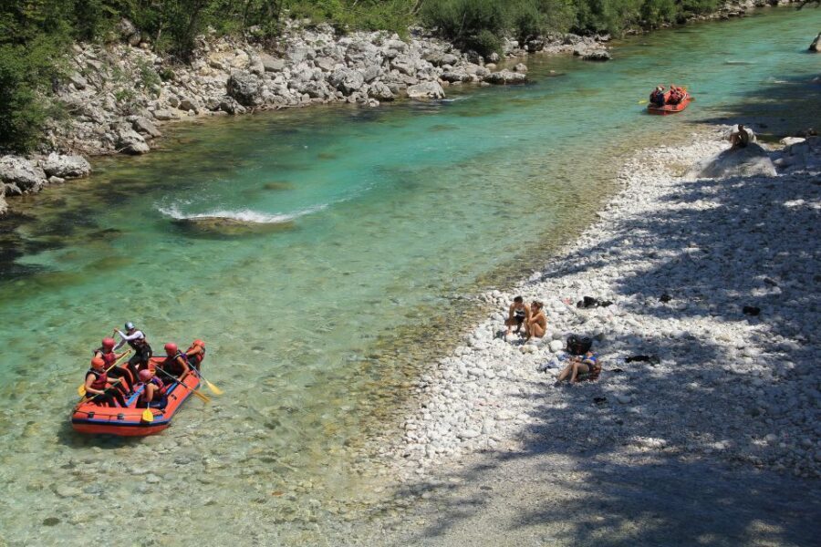 Bovec: Soča River Whitewater Rafting - Photos and souvenirs: included digital shots, plus one realistic warning