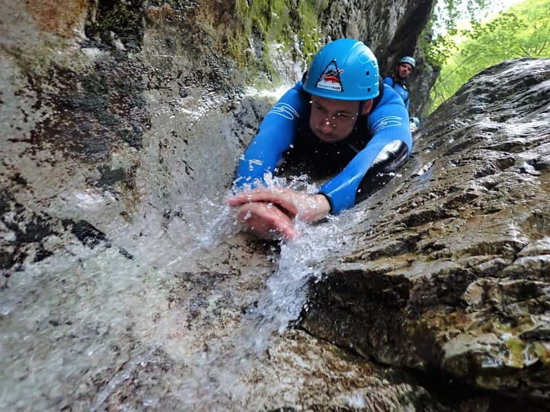 Bovec: Thrilling Canyoning in Sušec Gorge with Photo service - Gear-up time: wetsuit, helmet, and what to wear