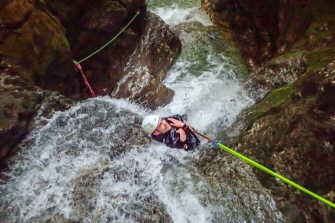 Canyoning Bled Slovenia - Jumping and abseiling options: how to handle nerves without backing out