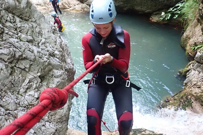 CANYONING in Susec from Bovec, Families welcome, photo service - Price and value in Bovec: why $62.48 makes sense