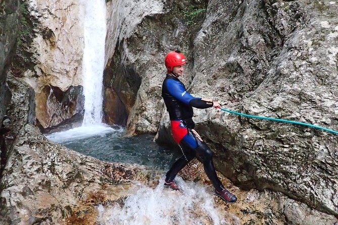 CANYONING in Susec from Bovec, Families welcome, photo service - Who this canyoning tour fits best (and who should pause)