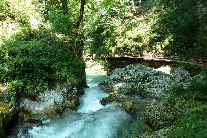 From Bled: Self-Guided E-Bike Tour to Vintgar Gorge - Walking the gorge loop: stairs, rushing water, and real effort