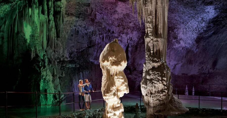 From Koper: Postojna Cave and Predjama Castle Tour - Postojna Cave Electric Train: the scale hits fast
