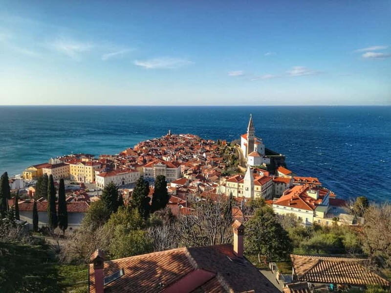From Ljubljana: Postojna Cave, Predjama Castle, & Piran Tour - Piran on the Adriatic: Tartini Square, Alleys, and Sea Views