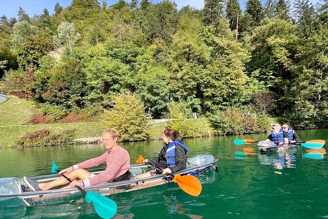 Guided Clear Kayak Tour in Bled - Sunset vs Day Tour: Blue Lights, Castle Bled, and Twilight Timing
