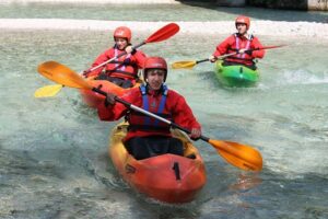 Guided Sit on Top Kayak Trip on Soca River - Meeting at Sport Mix in Bovec and Getting Ready Fast