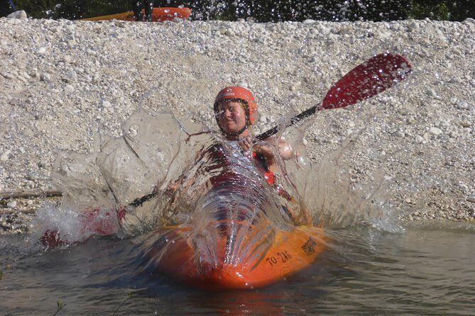 Guided Sit on Top Kayak Trip on Soca River - Stop 2: Boka Waterfall—A Scenic Break on the Water