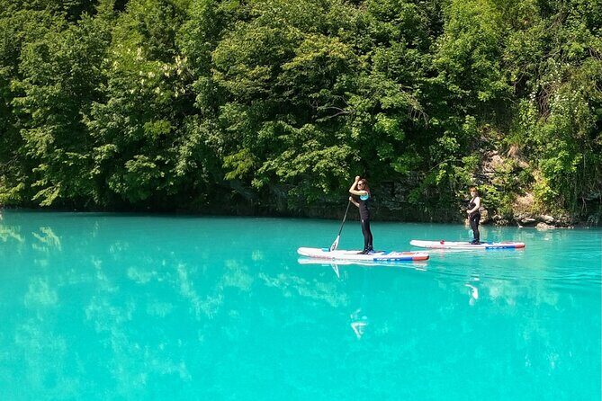 Half-Day Private SUP along Soca River - Learning SUP basics without feeling rushed