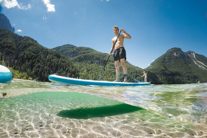 Half Day Stand-up Paddle Boarding (SUP) trip on Lake Predil - Getting there from Bovec: the van ride that sets the tone