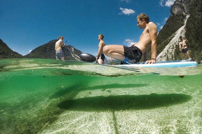 Half Day Stand-up Paddle Boarding (SUP) trip on Lake Predil - Gear and safety: what’s included and how it changes your comfort level