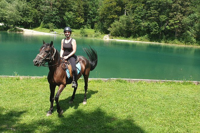 Horseback Riding In Bled - The core experience: a 2-hour ride that blends roads, woods, and water