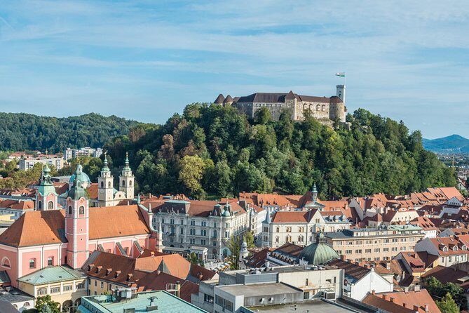 Lake Bled and Ljubljana Group Shore Experience from Koper - Bled Castle photostop: the photos are worth it, but wear grippy shoes