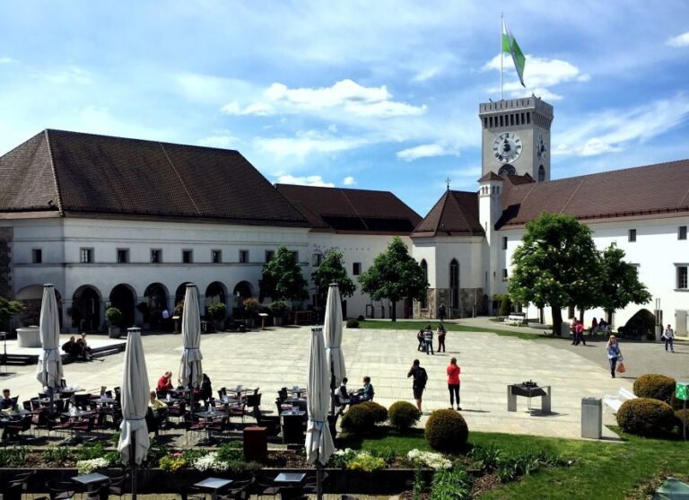Ljubljana and Ljubljana Castle Sightseeing Tour - The Ljubljanica River and bridge views: your moving photo gallery