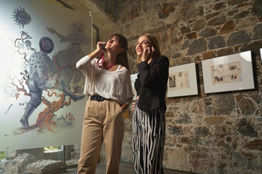 Ljubljana: Castle Entry Ticket with Optional Funicular Ride - Chapel of St George: small space, big art payoff