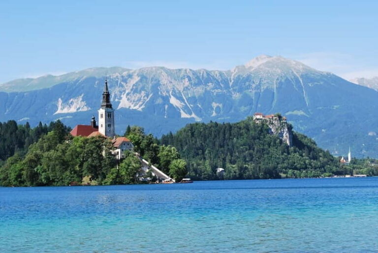 Ljubljana: Lake Bled and Bohinj Tour with Savica Waterfall - Lake Bled: Island, Castle Views, and the Smart Choice Between Tickets