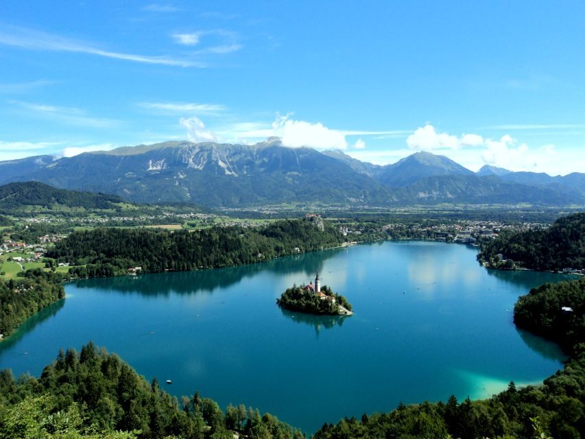 Ljubljana: Savica Waterfall, Lake Bohinj, and Lake Bled Tour - Lake Bled: the lake walk, the castle area, and the island option