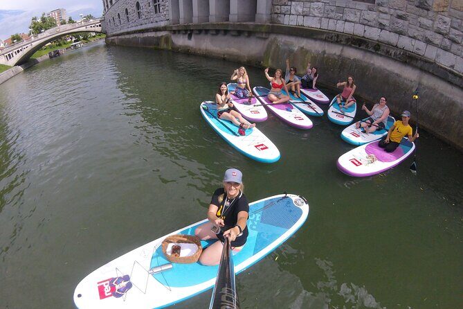 Ljubljana Stand-Up Paddle Boarding Lesson and Tour - SUP on the Ljubljanica in 2 hours: what you actually do