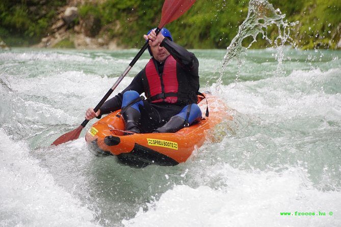 Sit on Top Kayak Trip - The Soca rapids experience: thrill with route tips and safety guidance