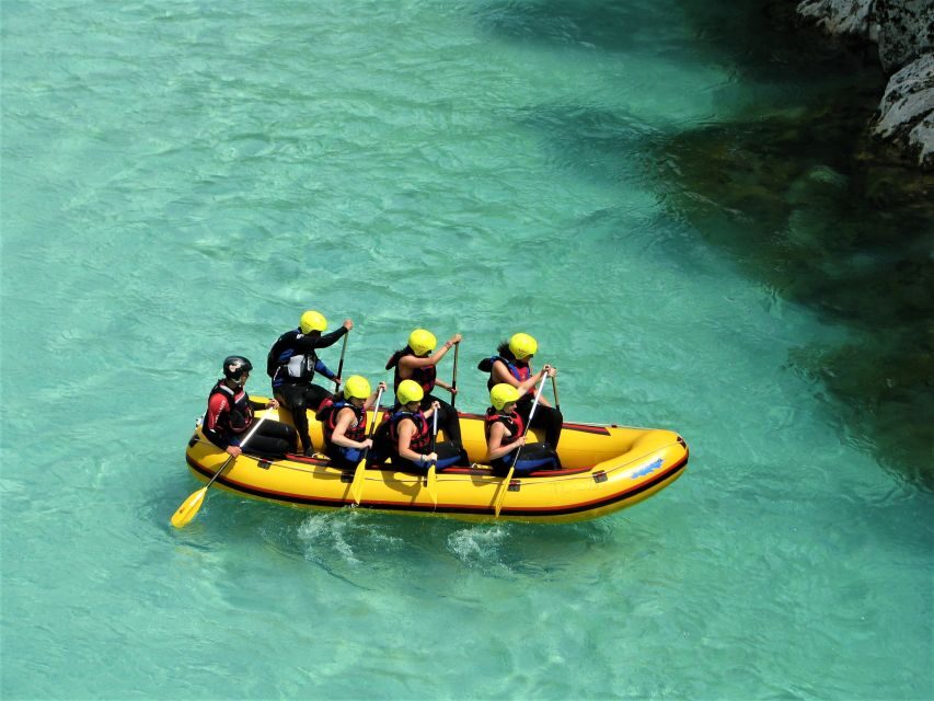 Slovenia: Half-Day Rafting Tour on Soča River with Photos - 1.5 hours of Soča rafting plus emerald-pool swim breaks