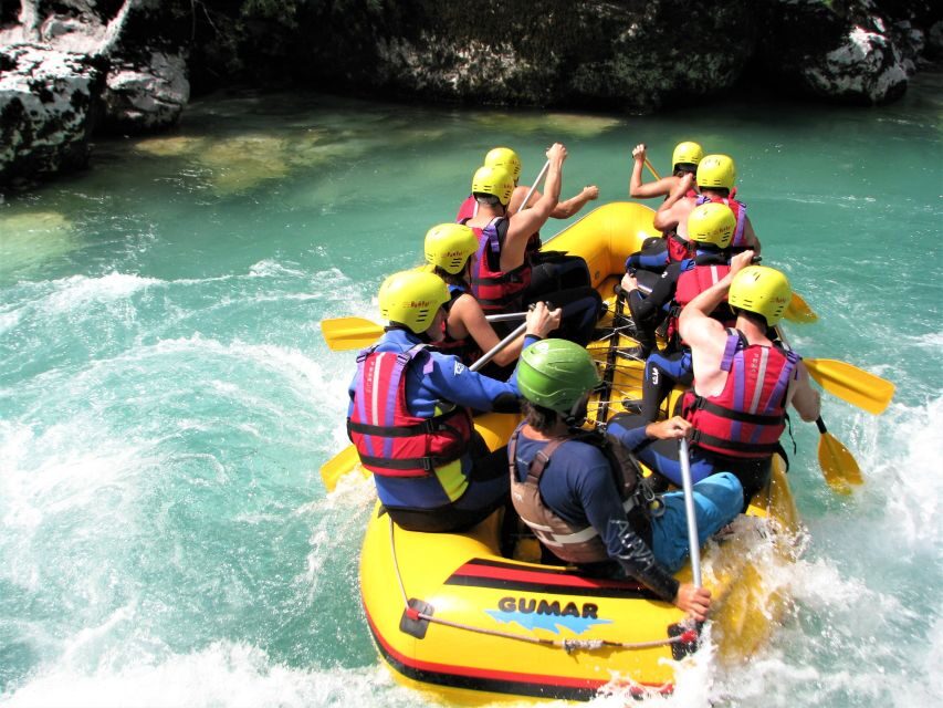 Slovenia: Half-Day Rafting Tour on Soča River with Photos - Photo stops: included, helpful, and worth using