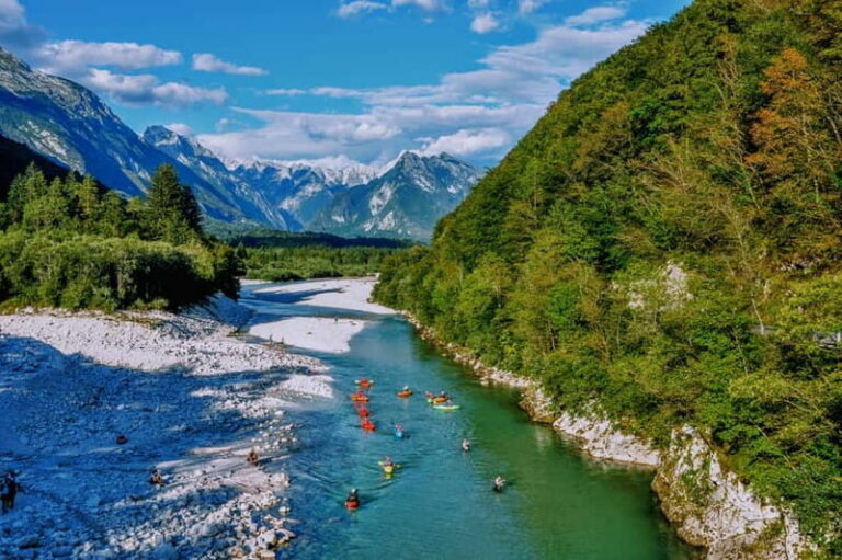 Soča River: Kayaking Adventure for All Levels with Photos - The short van rides: quick logistics so you spend time paddling