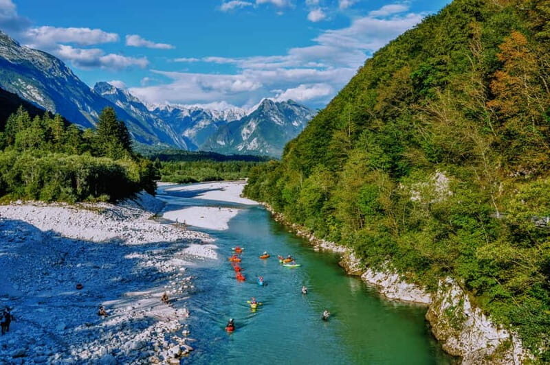 Soča River: Kayaking Adventure for All Levels with Photos - The short van rides: quick logistics so you spend time paddling