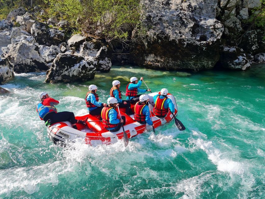 Soca River, Slovenia: Whitewater Rafting - The 3-hour flow: transfers, river time, and a waterfall highlight