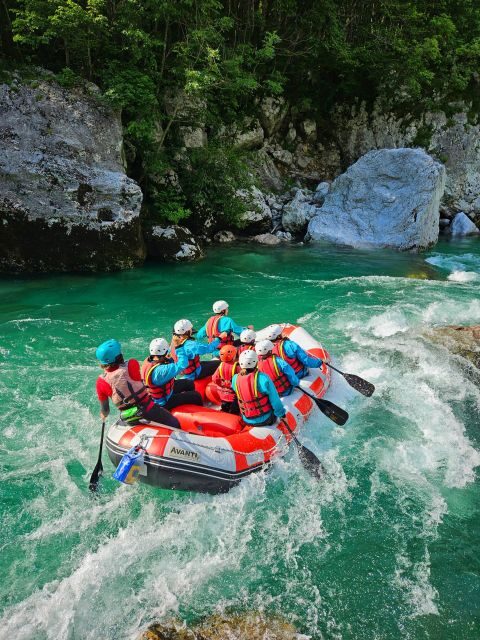 Soca River, Slovenia: Whitewater Rafting - Optional boulder jump: choose your own level of chaos