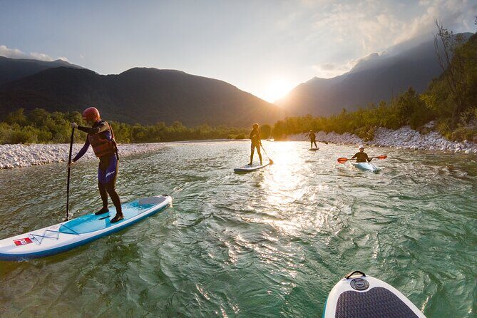 Soca Whitewater Stand-up Paddle Boarding Small Group Adventure - Whitewater to the finish: how people actually stay upright