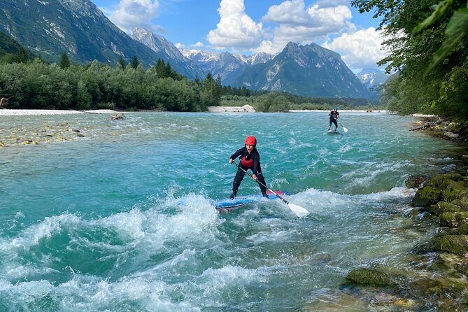 Whitewater Paddle Boarding on Soca River - Base in Central Bovec: the meeting point and gear that sets you up