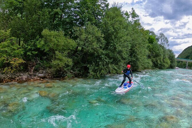 Whitewater Paddle Boarding on Soca River - Soca scenery, but with purpose: you’re moving, not just sightseeing
