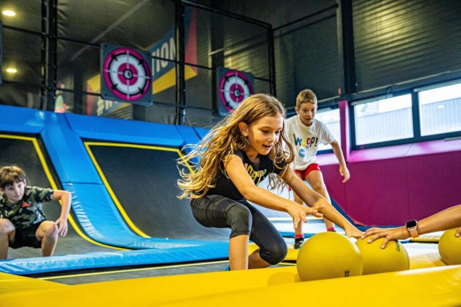 Woop! Fun park with 21 attractions - Trampolines, foam pit, and the “airbag” feeling
