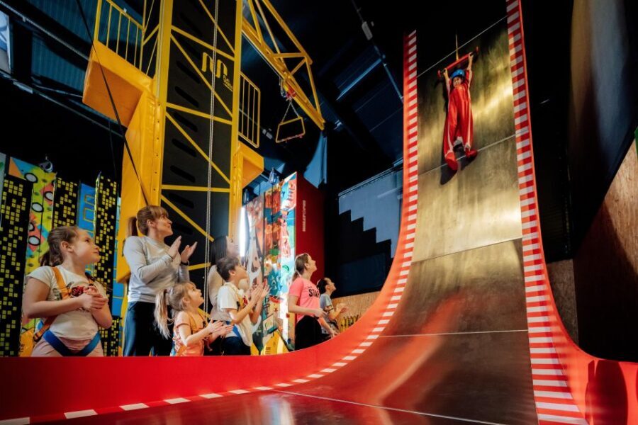 Woop! Fun park with 21 attractions - Sky tower walk and the parabolic slide: the “wow” choices