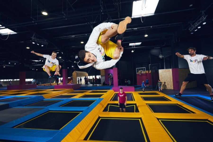 Woop! Fun park with 21 attractions - Your 60-minute jumping time (and how to plan it)